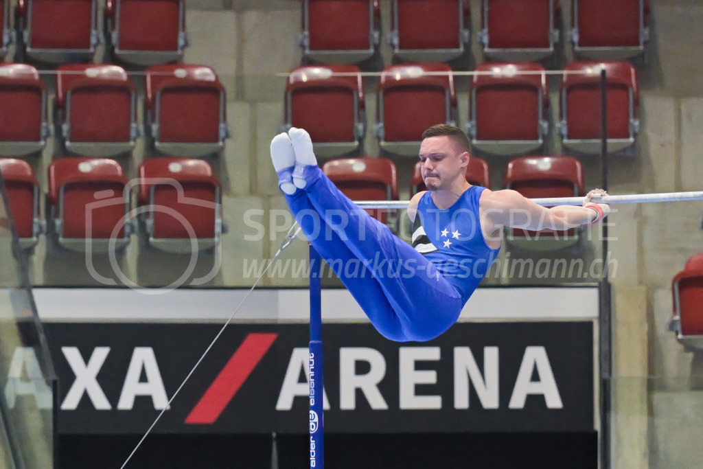 Schweizer Meisterschaften Kunstturnen Mannschaften Männer (A) - 22. November 2025 | Schweizer Meisterschaften Kunstturnen Mannschaften Männer (A)AXA Arena, WinterthurBild: Sportfotografie Markus Aeschimann | www.markus-aeschimann.ch - Realisiert mit Pictrs.com