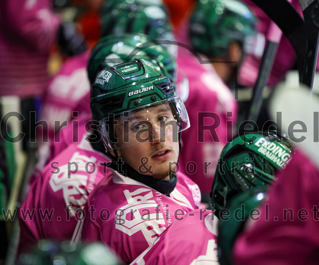 2025-10-10_105_TSV_Erding_gegen_onesto_Tigers_Bayreuth | Erding, Deutschland, 10.10.2025:Eishockey, Oberliga Süd 2025 / 2026, 7. Spieltag, TSV Erding gegen onesto Tigers Bayreuth, Endergebnis: 2:5Foto: Christian Riedel / fotografie-riedel.net