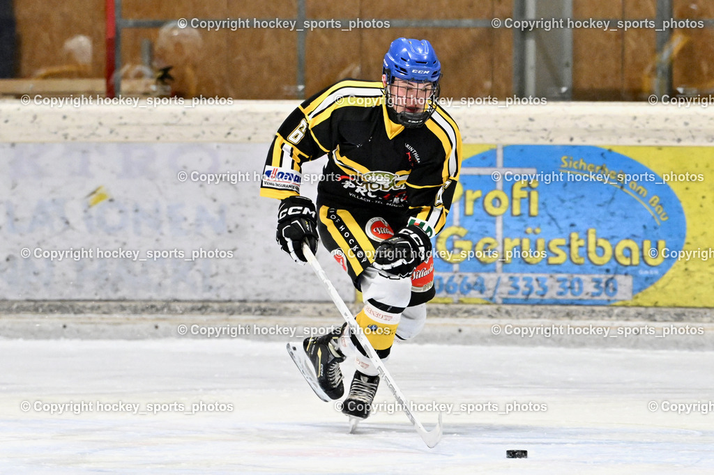 EC Tigers Paternion vs. Carintia Team | #6 Koller Fabian Carinthian Team, EC Tigers Paternion vs. Carintia Team, EC Tigers Paternion vs. Carintia Team am 29.12.2025 in Spittal an der Drau (Eissportzentrum Spittal), Austria, (Photo by Bernd Stefan)