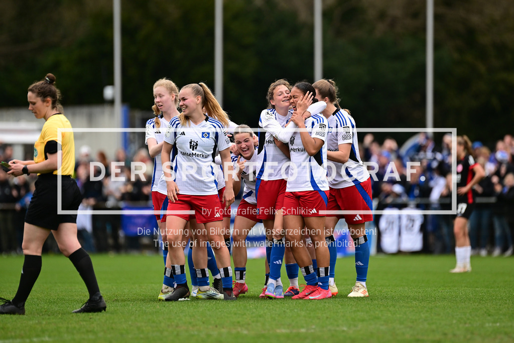Fußball I Frauen I Saison 2024-2025 I 2. Bundesliga I 21. Spieltag I Hamburger SV - Eintracht Frankfurt II I 64106 | Der Sportfotograf. - Realisiert mit Pictrs.com