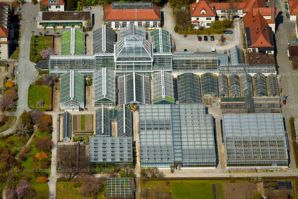4021677 | Palmenhaus und Gewächshaus im Botanischem Garten, München im Bundesland Bayern