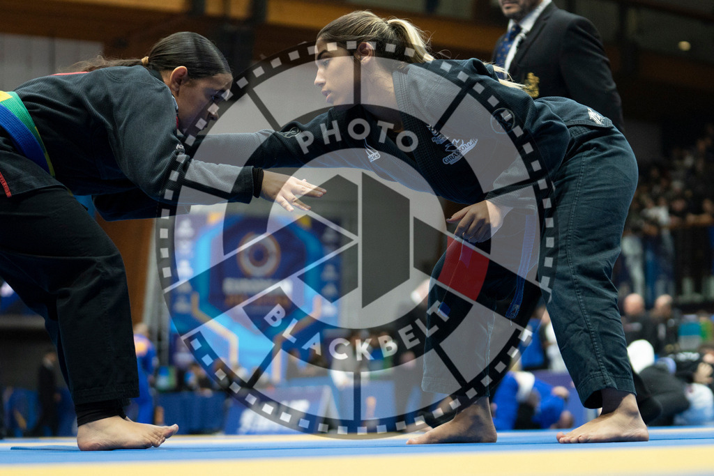 20240119PBB1933 | Fighters compete during the IBJJF European Championship in Paris, France, on January 19, 2024.