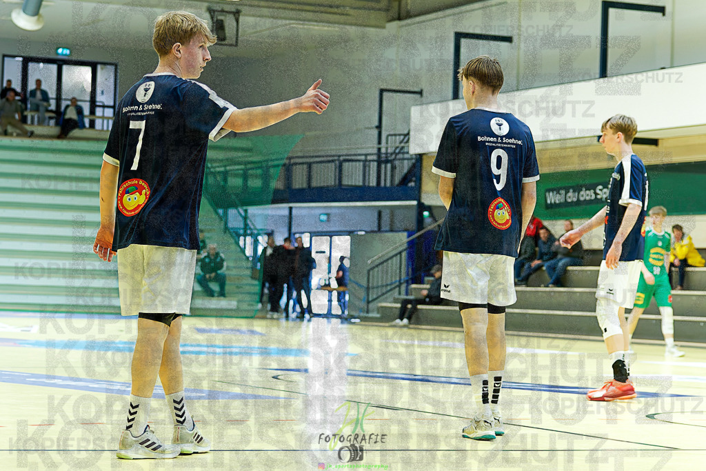 mJB Pokalrunde dt. Meisterschaft, TV Hüttenberg - TSV GWD Minden | mJB Pokalrunde dt. Meisterschaft, TV Hüttenberg - TSV GWD Minden am 15.03.2025 in Münchholzhausen (Sporthalle Münchholzhausen)Photo © 2025 - Jörg Heinrich - Realisiert mit Pictrs.com