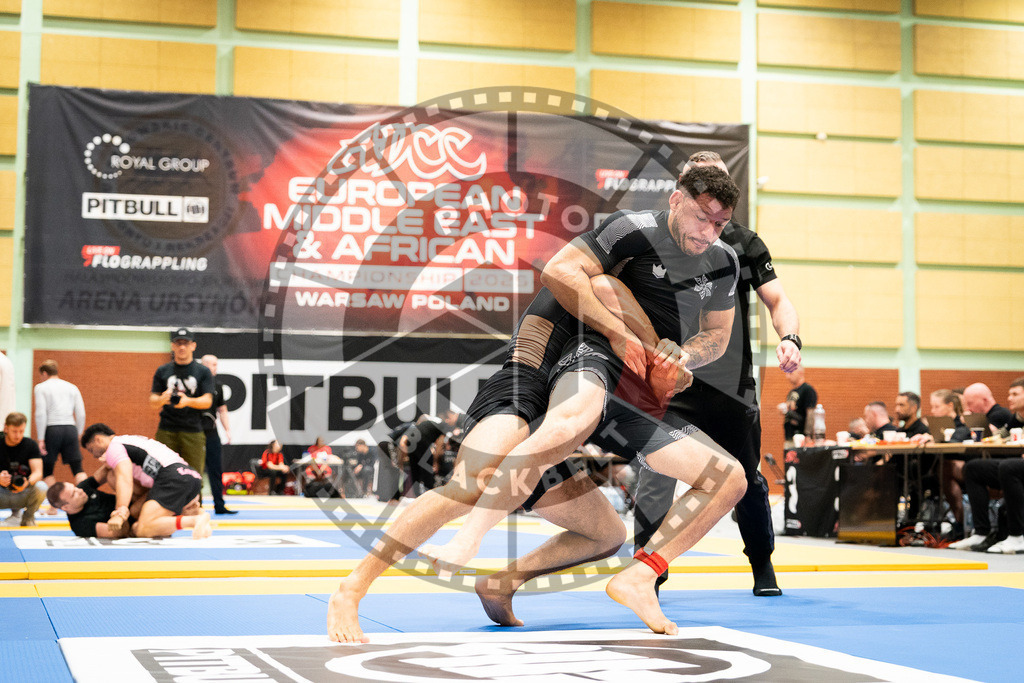 20250906PBB2436 | Fighters compete during the ADCC European Trials  competition in Warsaw, Poland, on September 6, 2025.