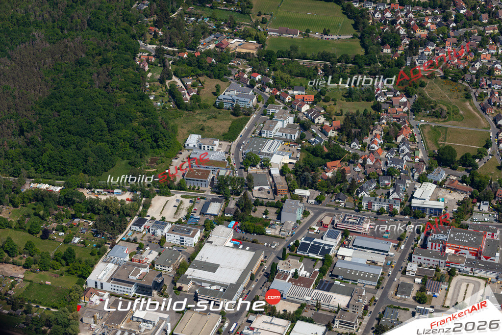 Aktuelles Luftbild von ziegelstein nuernberg - Die Luftaufnahme wurde 2020 mittels UL-Flugzeug erstellt ( keine Drohne ) - hochauflösende Kamera-Systeme von  Canon -Beste Qualität - Für grossformatige Ausdrucke geeignet. Die Geschenkidee !