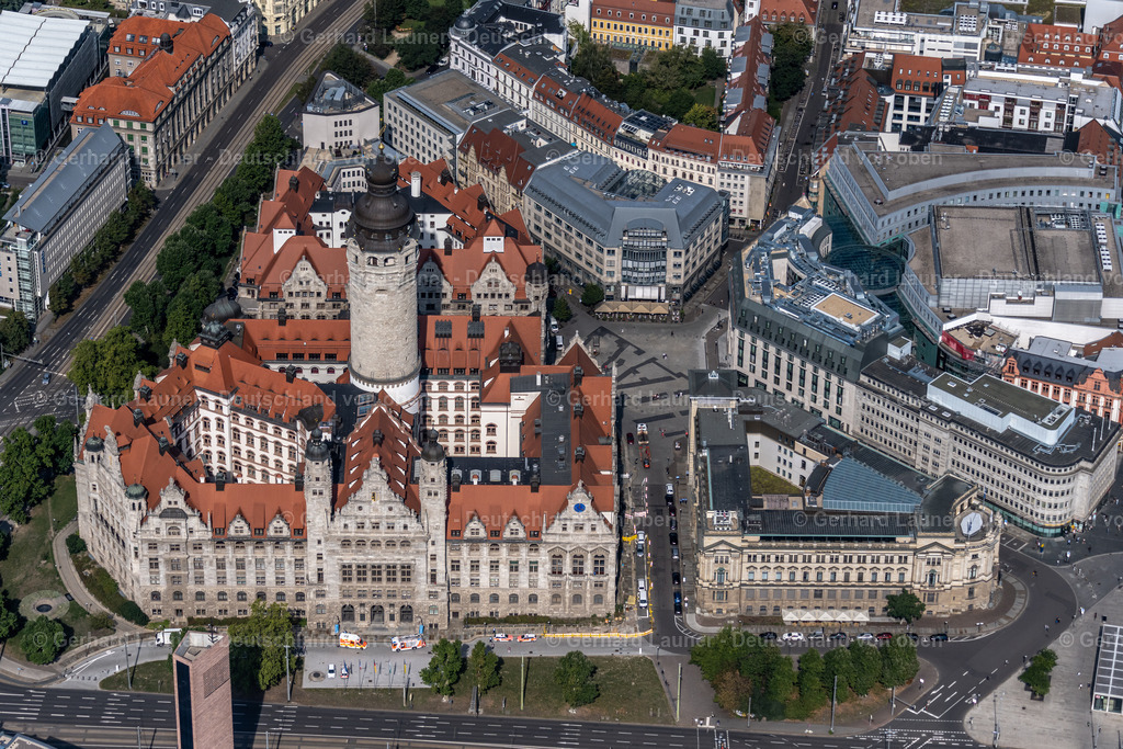 4039465 | Das Neue Rathaus in Leipzig ist seit 1905 der Sitz der Stadtverwaltung.