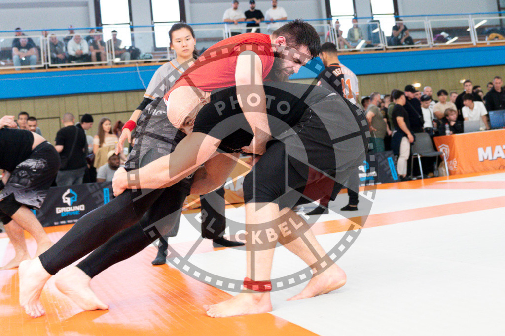 20240915PBB4029 | Athletes compete during the Grappling Industries’ grappling and Brazilian jiu-jitsu competition in Berlin, on September 15, 2024.