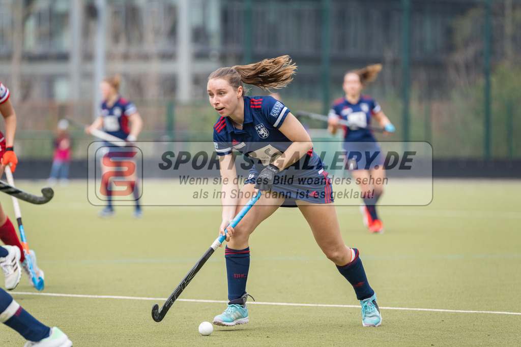 HK_20230416_107035 | 1. Bundesliga Damen Düsseldorfer HC - Rot-Weiss Köln am 16.4.2023 DHC Düsseldorf, Düsseldorf , Elisa Gräve ( Düsseldorfer HC #26 )