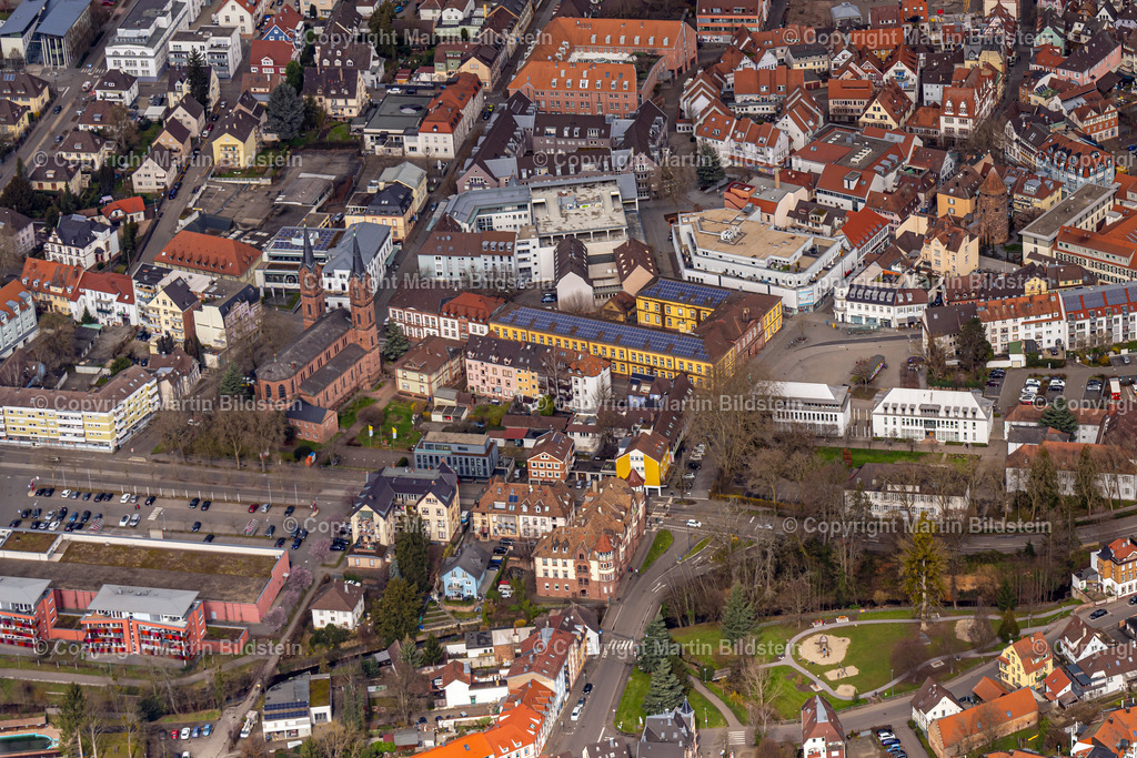 Lahr-1-12-03-23-1-41 | Bilder Fotos Luftbilder Luftaufnahmen Deutschland Süden Westen Schwarzwald Baden Württemberg  