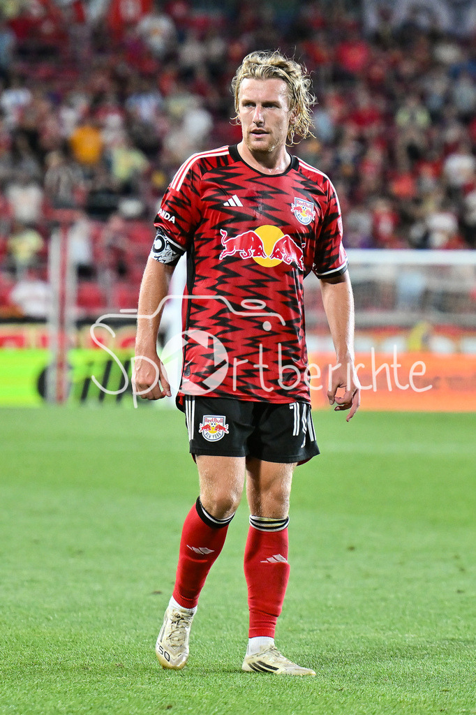 New York Red Bulls - New England Revolution | im Bild Emil FORSBERG (New York 10) / Einzelfoto / Freisteller / Major League Soccer: New York Red Bulls - New England Revolution, Red Bull Arena am 16.07.2025