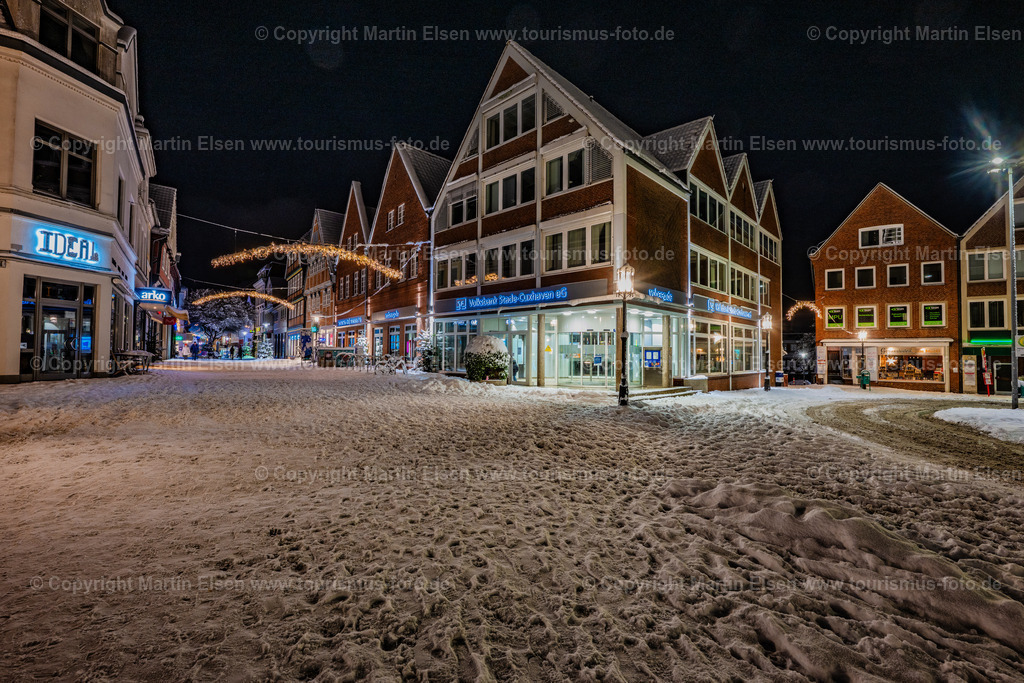 Stade Pferdemarkt Volksbank Altstadt Winter Schnee_ELS_2594030126 Kopie | Fotos aus den Touristenorten aus Norddeutschland. - Realisiert mit Pictrs.com