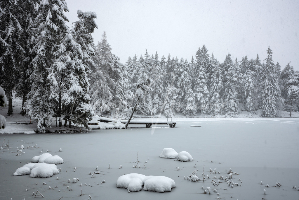 Möserer See | winter wonderland am Möserer See