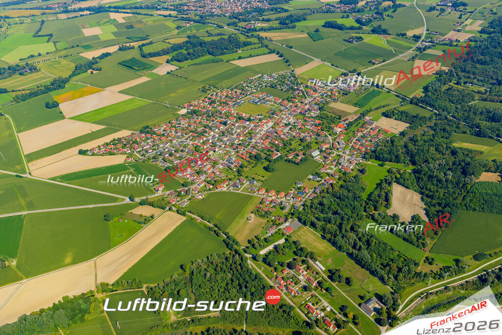 Luftaufnahme von Egglfing am Inn Bad Füssing Bild- Das Luftbild wurde 2025 vom UL-Flugzeug heraus erstellt ( keine Drohne ) - Hochauflösende Luftaufnahme -Nicht vergleichbar mit Google Maps oder Satelittenbilder- Die Geschenkidee !Mit Lizenz und Bildrechte bestellbar