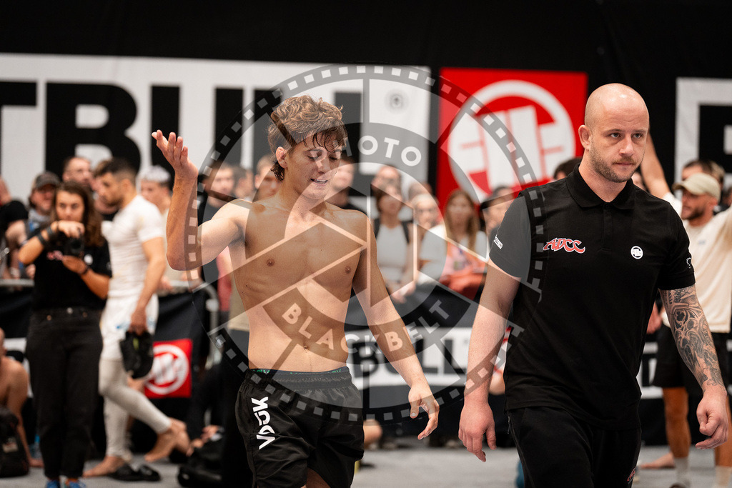 20250906PBB3162 | Fighters compete during the ADCC European Trials  competition in Warsaw, Poland, on September 6, 2025.