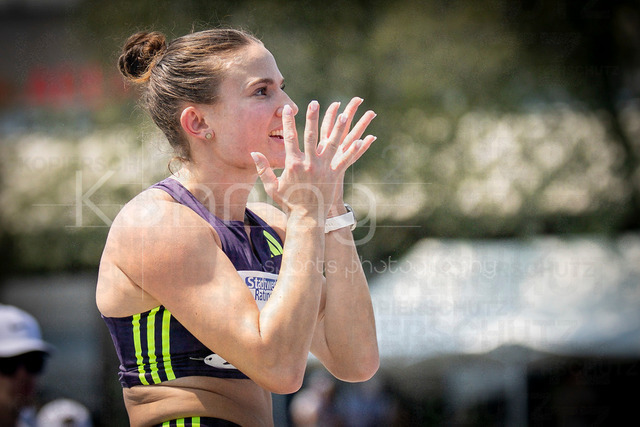 Multisport Event; Ratingen, 27.06.2026 | RATINGEN, GERMANY - JUNE 27, 2026 : Vanessa Grimm (GER / Germany) reacting during heptathlon’s high jump the Multisport Event at Stadion Ratingen on June 27, 2026 in Ratingen, Germany.