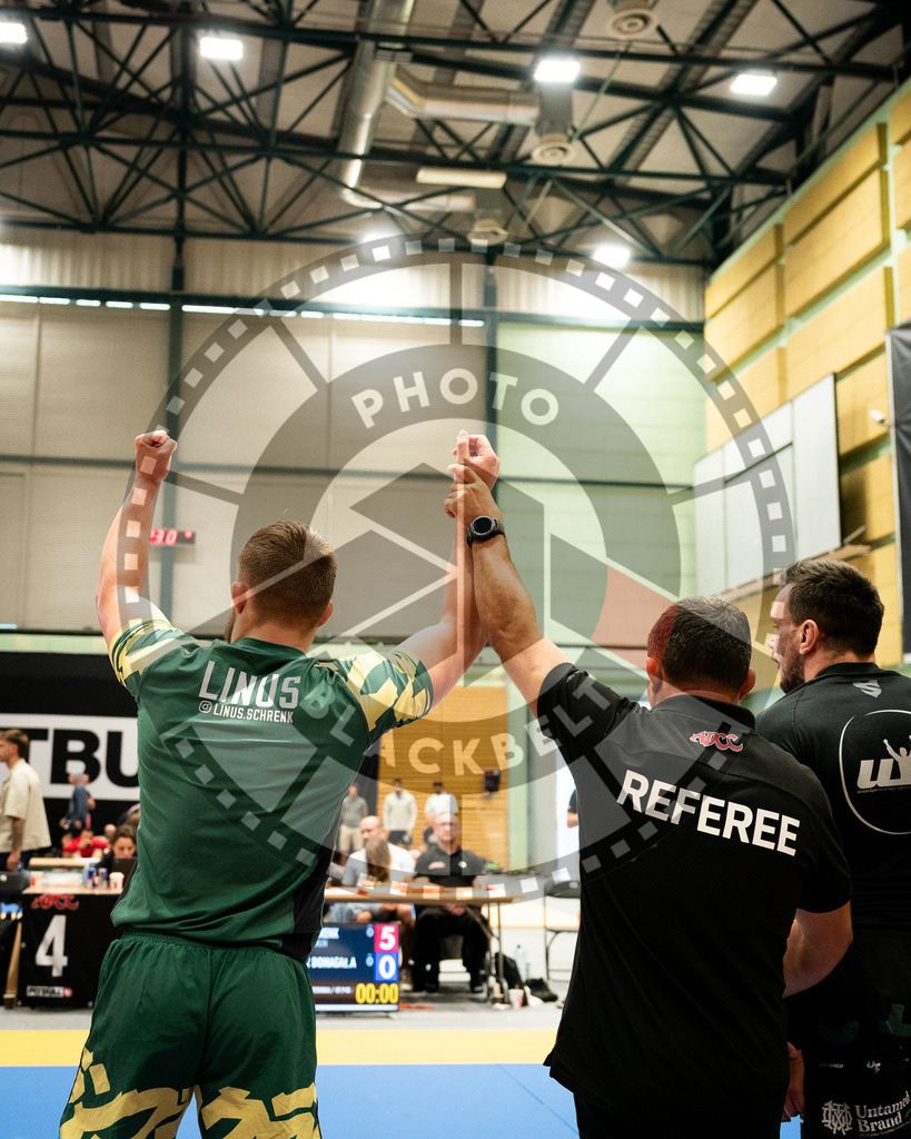 20250906PBB2807 | Fighters compete during the ADCC European Trials  competition in Warsaw, Poland, on September 6, 2025.