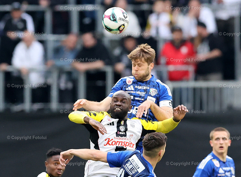 A_LUI_080326_16 | SPORT,FUSSBALL.ADMIRAL BUNDESLIGA LASK -RZ PELLETS WAC 08.03.2026 IM BILD :SAMUEL ADENIRAN  (LASK) UND DOMINIK BAUMGARTNER  (WAC) FOTO: FOTOLUI/MW