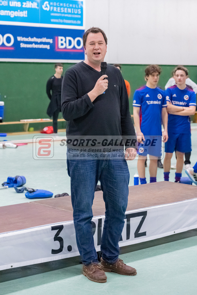 HK_20230305_106353 | Deutsche Meisterschaft MU16 Finale Mannheimer HC - Rot-Weiss Köln / Ehrungen am 5.3.2023 RWK, Köln ,