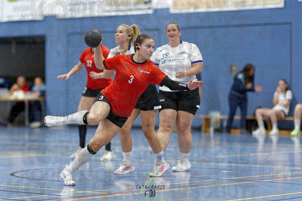 Frauen 2. Bezirksklasse; SG Rechtenbach - HSG Linden II | Frauen 2. Bezirksklasse; SG Rechtenbach - HSG Linden II am 16.11.2025 in Rechtenbach (Sporthalle Rechtenbach)Photo © 2025 - Jörg Heinrich - Realisiert mit Pictrs.com