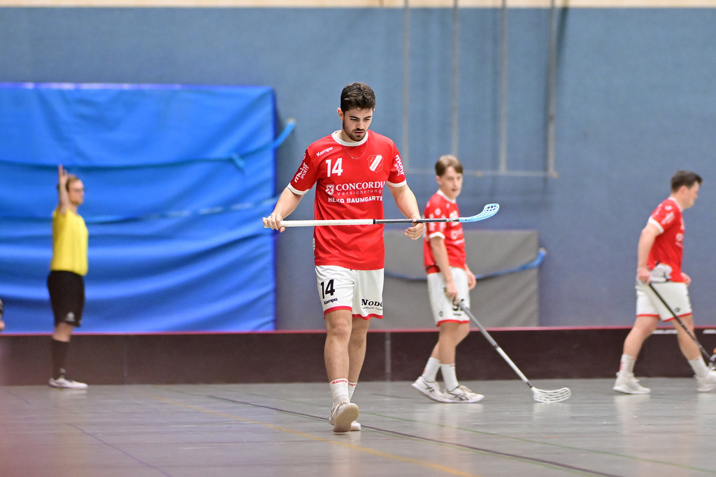 Floorball I Herren I Saison 2024-2025 I 2. FBL Herren Nord-West I 9. Spieltag I MTV Mittelnkirchen - TSV Tollwut Ebersgöns | Der Sportfotograf. - Realisiert mit Pictrs.com