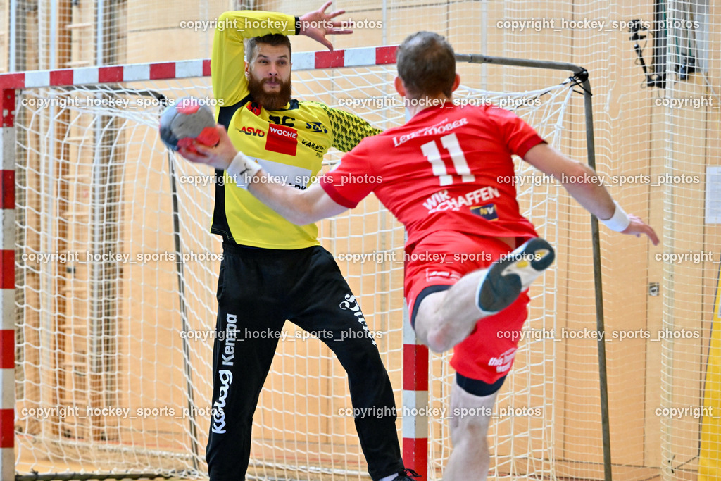 SC Ferlach vs. UHK Krems 17.2.2023 | #96 KONECNY Micha Martin, #11 FÜHRER Matthias