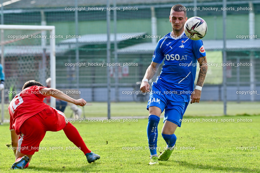 FC KAC 1909 vs. SAK 26.10.2022 | #18 Florian Lampic, #24 Zoran Vukovic