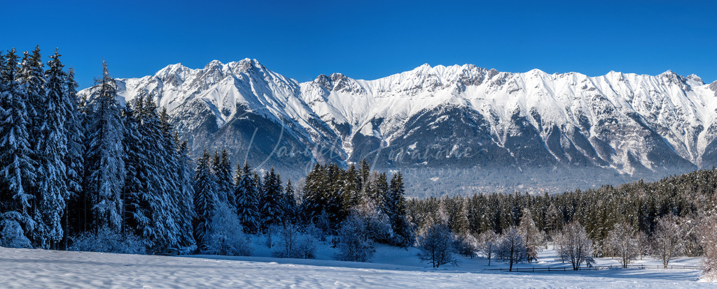 Nordkette | Tief winterliches Panorama der Nordkette