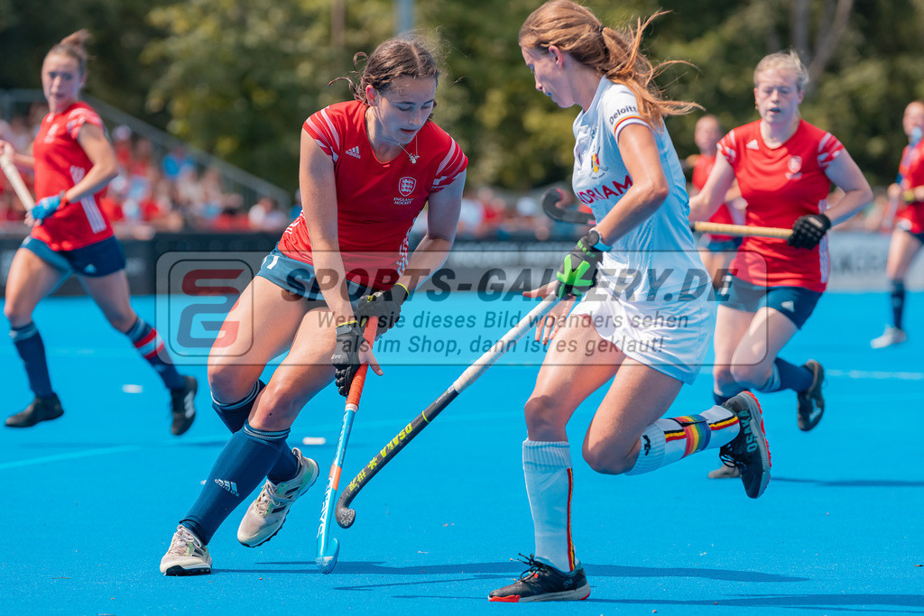 HK_20230715_102626 | Euro Hockey WU18 SF1 Belgium vs England Championship Girls &amp; Boys am 15.7.2023 CHTC , Krefeld ,