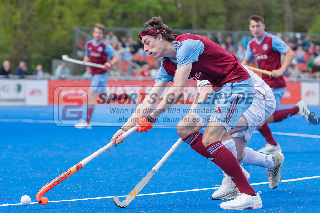 HK_20240414_100518 | 1. Bundesliga Hockey Herren Crefelder HTC - UHC Hamburg am 14.4.2024 CHTC, Krefeld , Lasse Hartkopf ( UHC Hamburg #6 )
