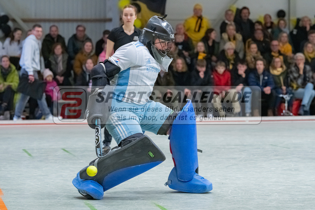 HK_20230226_105211-2 | Deutsche Meisterschaft WU16 Spiel um Platz 3 UHC Hamburg - Mannheimer HC am 26.2.2023 DSC 99, Düsseldorf ,