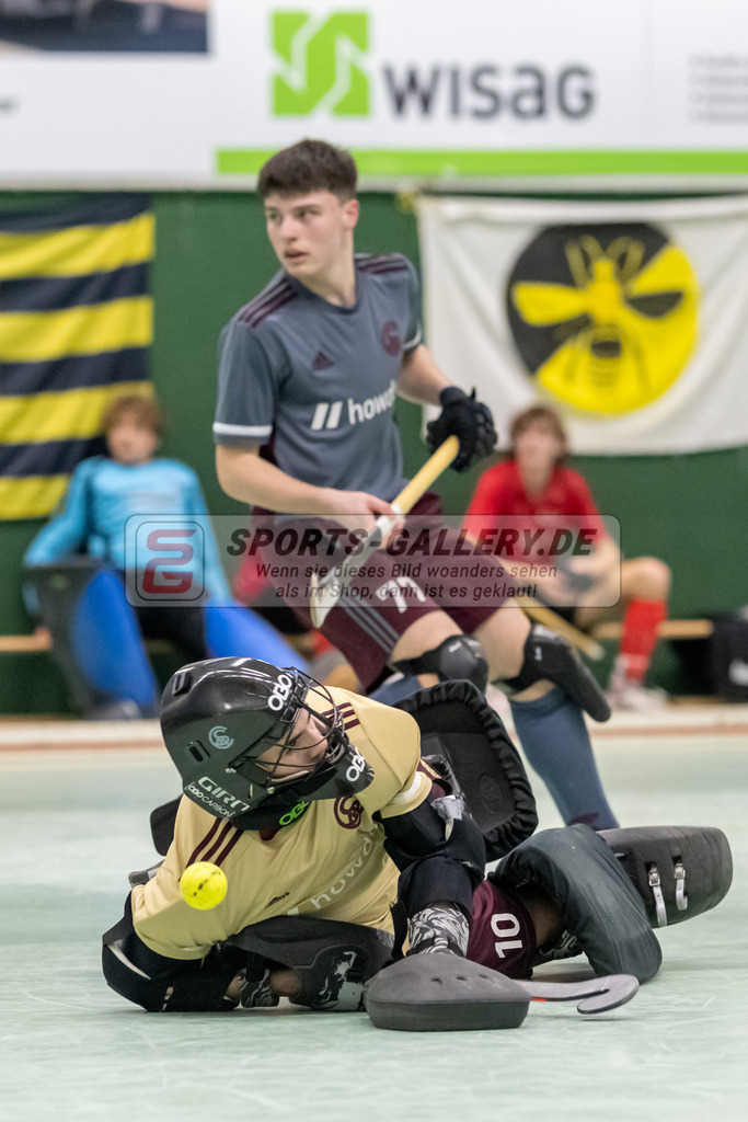 SFE_20230304_0051 | Deutsche Meisterschaft Männliche U16 Halle 2023 am 04.03.2023 in Köln (KTHC Stadion Rot-Weiss Köln Tennis and Hockey Club), Photo: Stephan Fehrmann 2022 (Sports-Gallery)