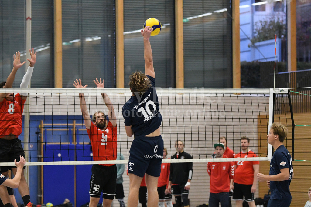 TSV 1861 Deggendorf : MTV München II | Nicolas Schmidt (TSV Deggendorf Volleyball  #10) - Realisiert mit Pictrs.com