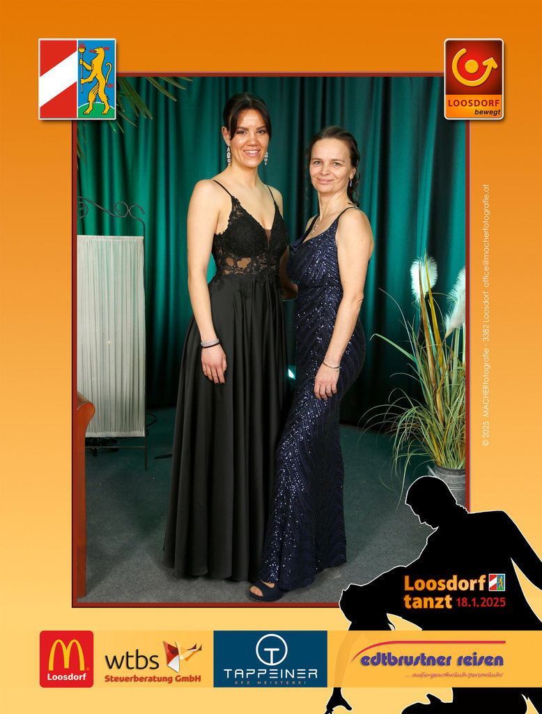 LoosdorfTanzt25_8954 | Ballfotografie - Loosdorf tanzt am 18.01.2025 in der Losensteinhalle LOOSDORF. Vielen Dank den Sponsoren:Edtbrustner Reisen /wtbs Steuerberatung /Autohaus Tappeiner/McDonalds Loosdorf