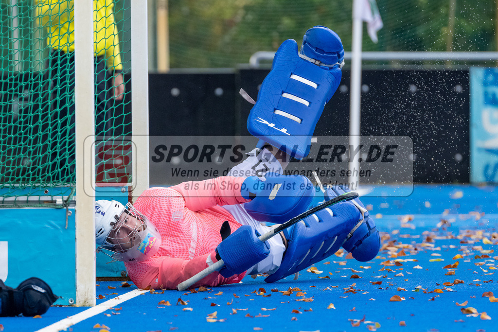 HK_20241019_107902 | 1. Bundesliga Herren Crefelder HTC - Großflottbeker THGC am 19.10.2024 CHTC, Krefeld , Nicolas Wellan Torwart ( GTHGC #21 )