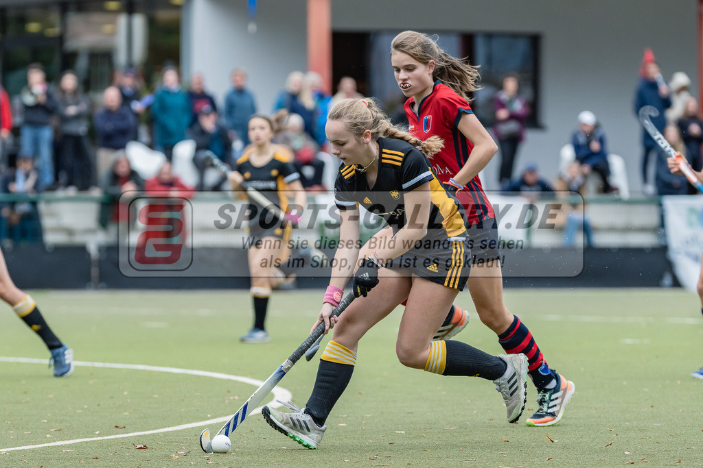 HK_20231022_105884 | Platz 3 Deutsche Meisterschaft Feld WU16 Berliner HC - Harvestehuder THC am 22.10.2023 DHC, Düsseldorf ,