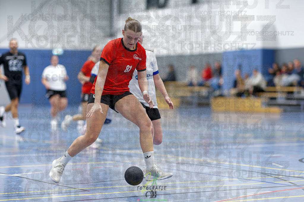 Frauen 2. Bezirksklasse; SG Rechtenbach - HSG Linden II | Frauen 2. Bezirksklasse; SG Rechtenbach - HSG Linden II am 16.11.2025 in Rechtenbach (Sporthalle Rechtenbach)Photo © 2025 - Jörg Heinrich - Realisiert mit Pictrs.com