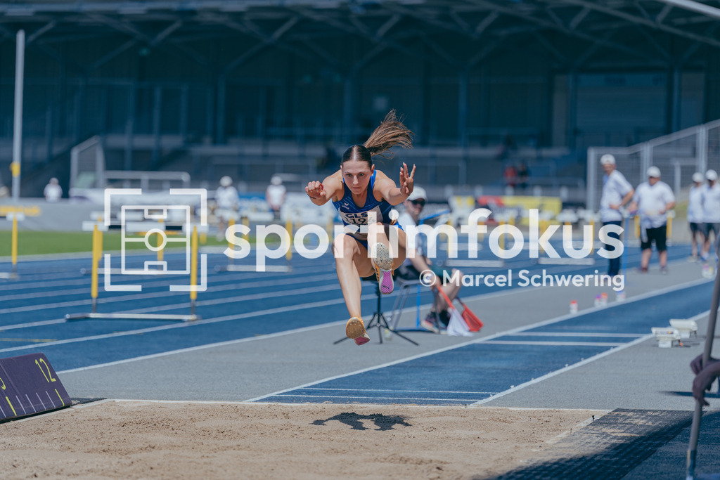 Deutsche Meisterschaften U20 / U16 2026 | Bentje Lukas, TSV St.Peter-Ording, 1194, Dreisprung, Deutsche Meisterschaften der U20 &amp; U16 2026, Lohrheidestadion Bochum-Wattenscheid, 11.07.2026. Foto: Marcel Schwering / sportimfokus - Realisiert mit Pictrs.com