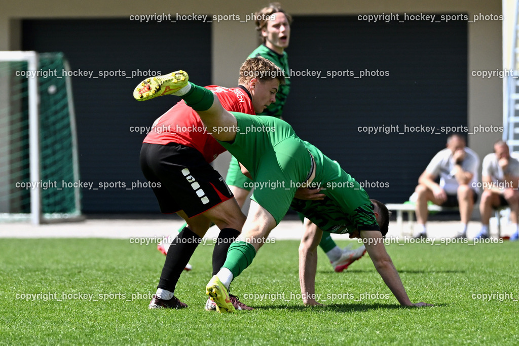 SC Landskron vs. SV Falle Maria Gail | #4 Ingo Mailänder SC Landskron, #7 Jonas Reithofer SV Maria Gail, SC Landskron vs. SV Falle Maria Gail, SC Landskron vs. SV Falle Maria Gail am 17.05.2026 in Villach (Sportanlage Landskron), Austria, (Photo by Bernd Stefan)