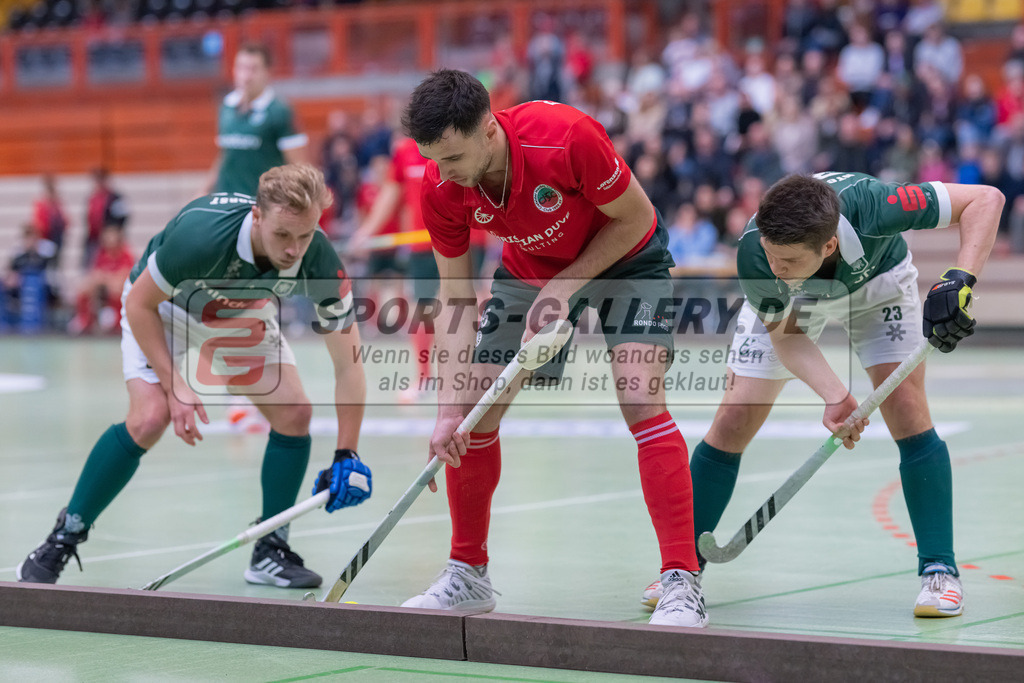 HK_20230108_102482 | 1. Bundesliga ( Halle ) Herren Crefelder HTC - Uhlenhorst Mülheim am 8.1.2023 Crefelder HTC  ( CHTC ), Krefeld , Bachmann Lucas Maximilian ( Crefelder HTC #15 )