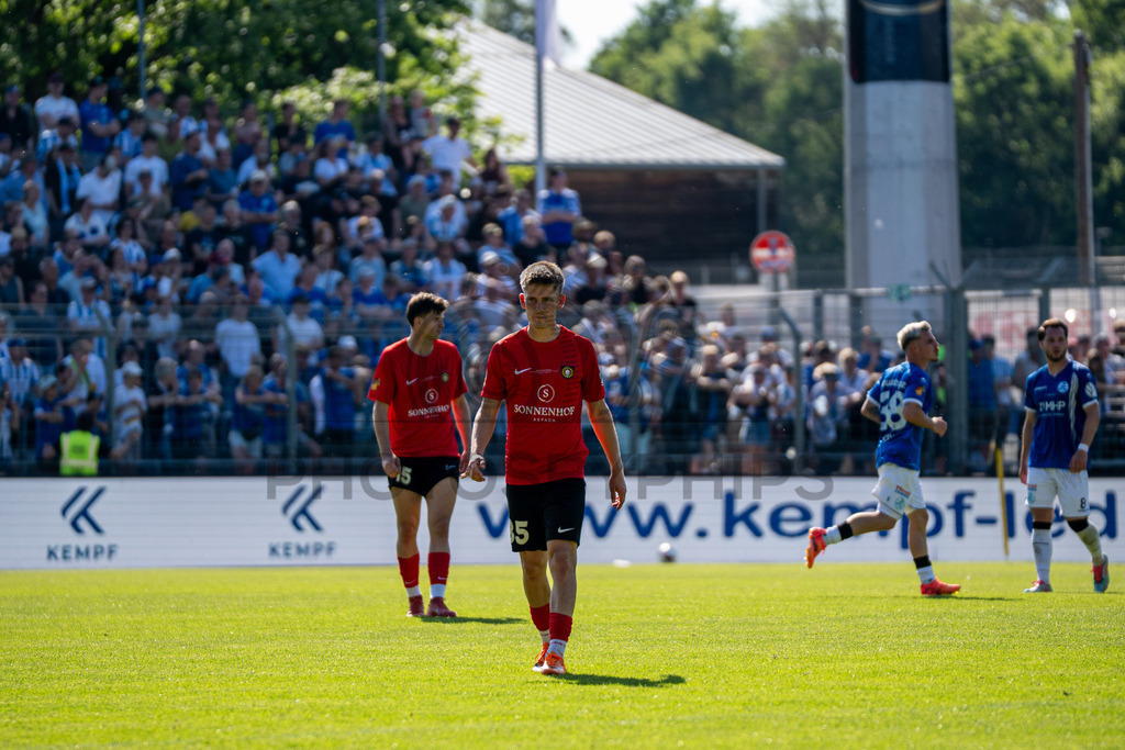 Stuttgarter Kickers vs. SG Sonnenhof Großaspach, Fussball, WFV-Pokal, Finale, 23.05.2026 | Lukas Stoppel (SG Sonnenhof Großaspach, #35),Stuttgarter Kickers vs. SG Sonnenhof Großaspach, Fussball, WFV-Pokal, Finale, 23.05.2026
