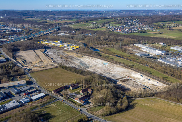 Hagen250302786 | Luftbild, DHL Freight GmbH, Dolomitstraße, Baugebiet für Industriepark, Lennetal, Hagen, Ruhrgebiet, Nordrhein-Westfalen, Deutschland