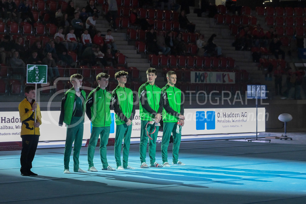 Schweizer Meisterschaften Kunstturnen Mannschaften Männer (A) - 22. November 2025 | Schweizer Meisterschaften Kunstturnen Mannschaften Männer (A)AXA Arena, WinterthurBild: Sportfotografie Markus Aeschimann | www.markus-aeschimann.ch - Realisiert mit Pictrs.com