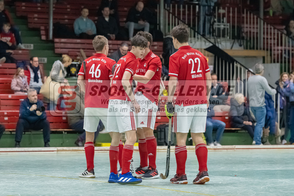 HK_20230305_106007 | Deutsche Meisterschaft MU16 1/2 Finale Rot-Weiss Köln - Zehlend. Wespen am 5.3.2023 RWK, Köln ,