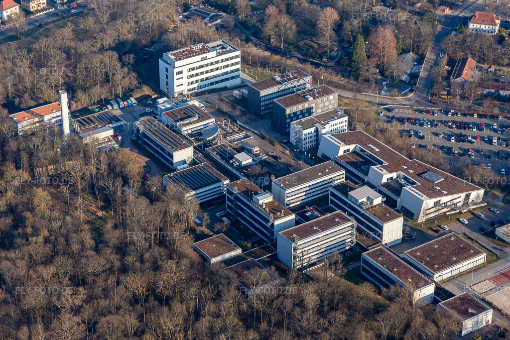 Luftbild: Universität Koblenz · Landau - Campus Landau in Landau in der Pfalz im Bundesland Rheinland-Pfalz in Deutschland. Foto: IMG_130781.jpg vom 09.03.2022 durch Werner Riehm/FLY-FOTO.deUniversit\xc3\xa4t Koblenz \xc2\xb7 Landau