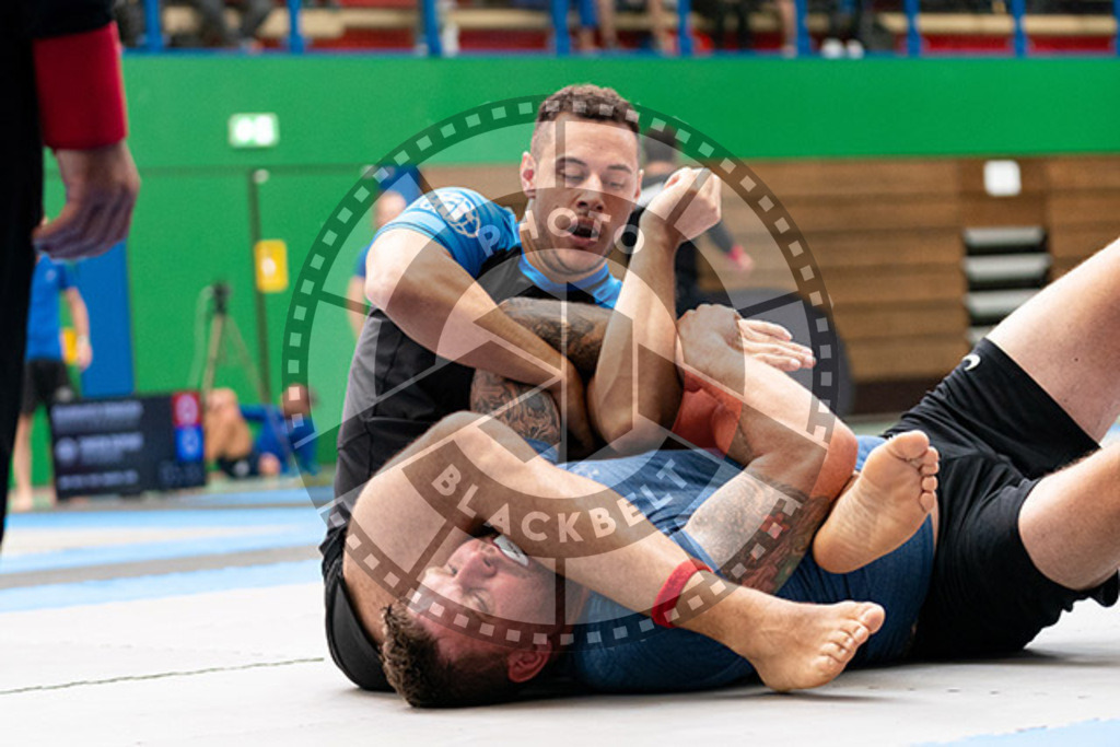 20230826PBB54024 | Fighters compete during the AJP INTLPRO BJJ and grappling competition in Hamburg, Germany, on August 26 2023.