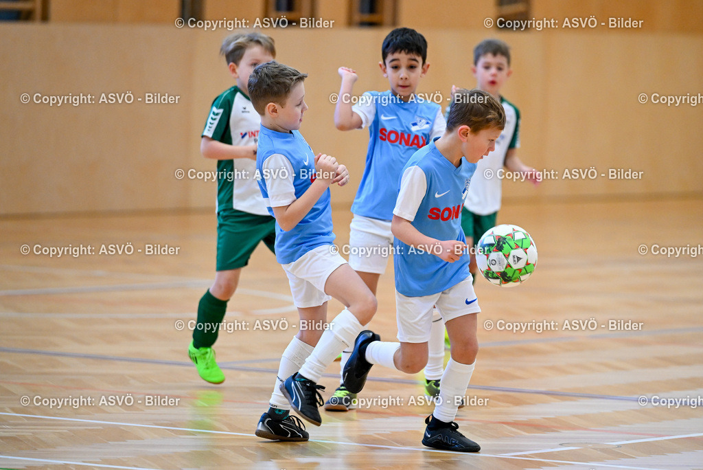 ASVÖ_ Fussballturnier SV Gallneukirchen_ 08.02.2025-23 | 08.02.2025, Gallneukirchen, AUT, ASVÖ, Fussball Nachwuchs Hallenturnier 2025, SV Gallneukirchen im Bild Teilnehmer U 7©Harald Dostal / fodo.media - Realisiert mit Pictrs.com