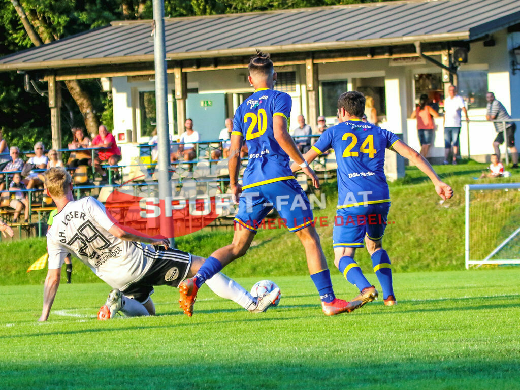 DSG Ferlach - ASKÖ St. Michael/Bleiburg Unterliga Ost 1. Runde | DSG Ferlach - ASKÖ St. Michael/Bleiburg am 29.07.2023 in Ferlach
(Sportplatz Unterbergen), Austria, (Photo by Ernst Krawagner sport-fan.at) - Realisiert mit Pictrs.com