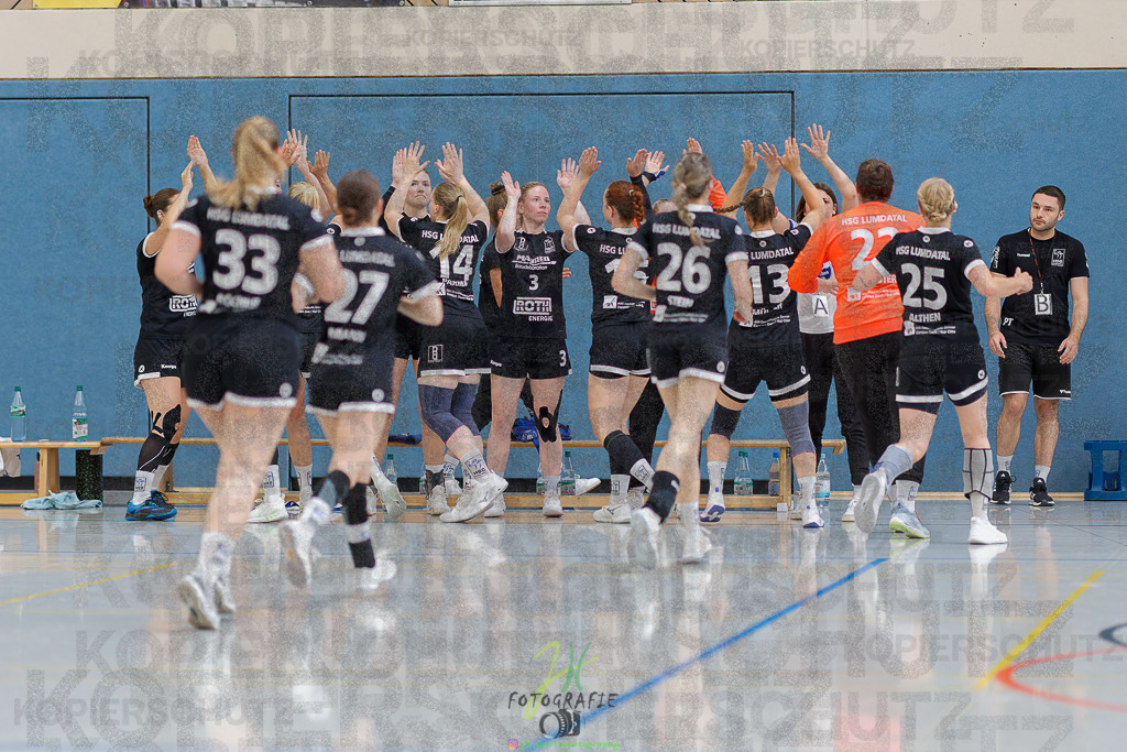 HSG Wettenberg - HSG Lumdatal | Wiederholungs-/Entscheidungsspiel um die Meisterschaft in der Frauen Oberliga Mitte und Aufstieg in die RegionalligaHSG Wettenberg - HSG Lumdatal am 11.05.2025 in Launsbach (Wettenberg) (Halle GS Launsbach (Wettenberg))Photo © 2025 - Jörg Heinrich - Realisiert mit Pictrs.com