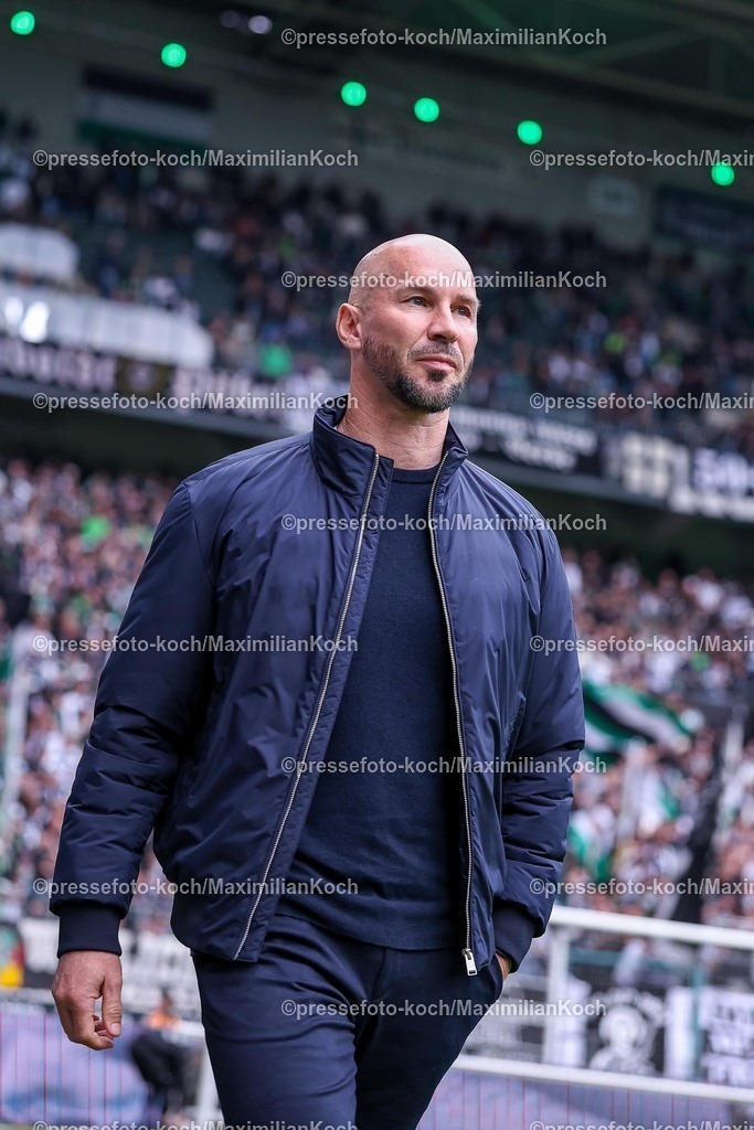 BMG16052601006 | 16.05.2026, Fußball, Borussia Mönchengladbach - TSG 1899 Hoffenheim, 1. Fußball Bundesliga, 34.Spieltag, Borussia-Park, Saison 2025 2026: Cheftrainer Christian Ilzer (TSG Hoffenheim #hc)   DFB regulations prohibit any use of photographs as image sequences and or quasi-video.