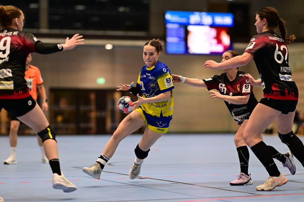 Handball I Frauen I Saison 2025-2026 I 3. Liga Staffel Nord I 11. Spieltag I Buxtehuder SV II - Frankfurter HC | Der Sportfotograf. - Realisiert mit Pictrs.com